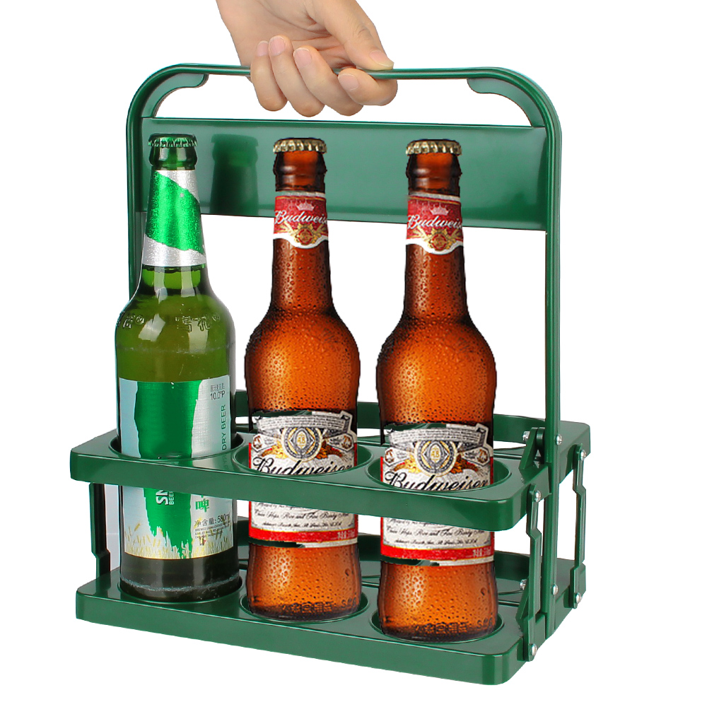 Wine Beer Type - Porte-bouteille de bière pliable et réutilisable,