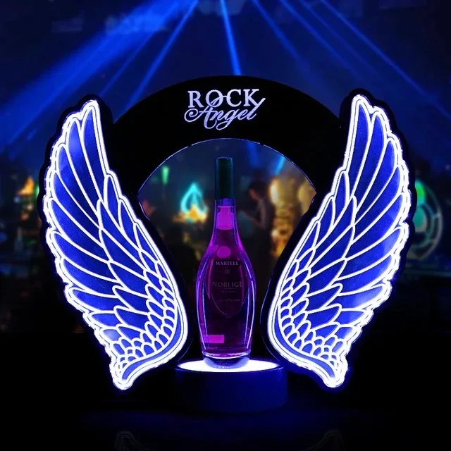 Wine In Beer Bottle - Présentoir Lumineux LED Rechargeable en Forme