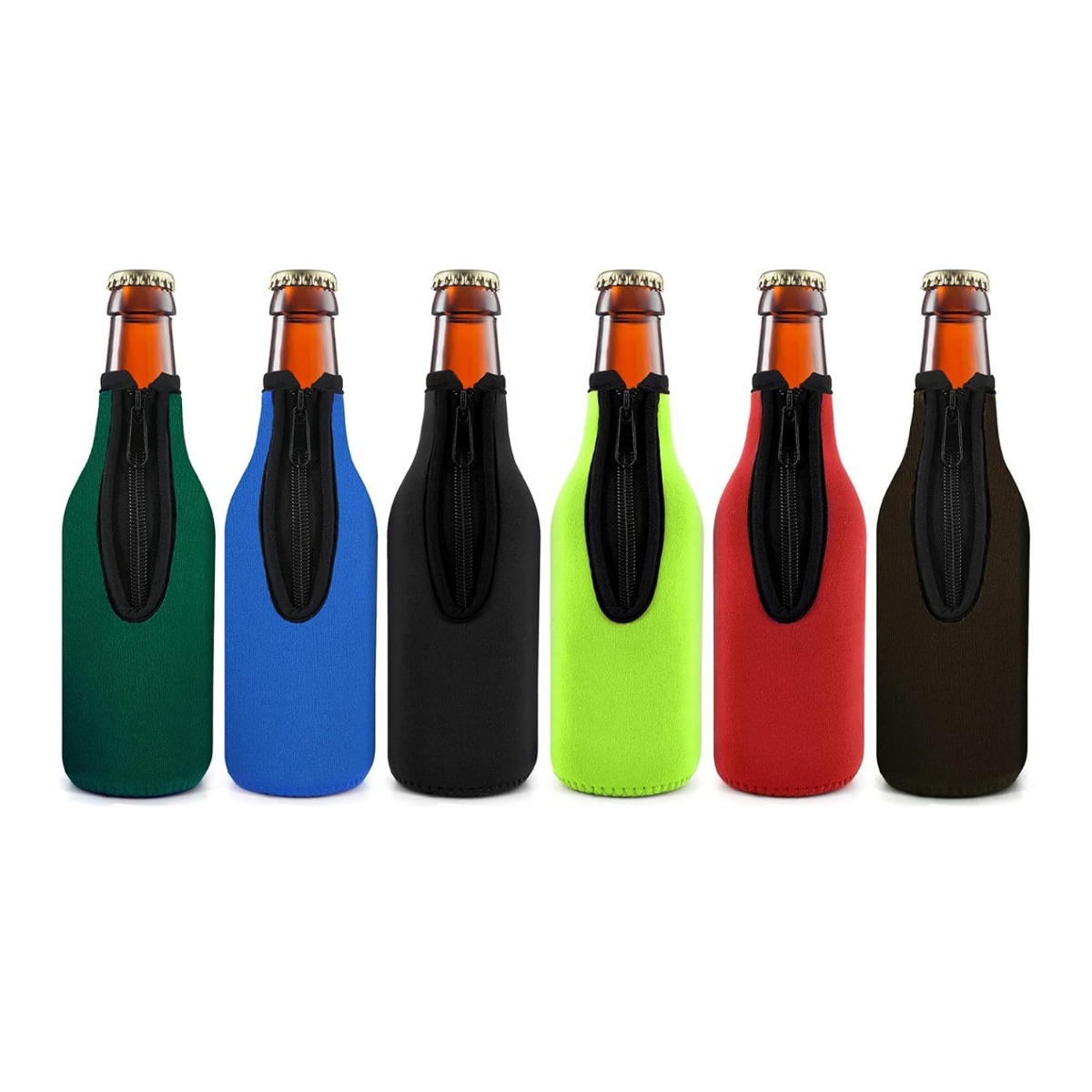 Beer Wine Up - Ensemble de 6 manchons isolants pour