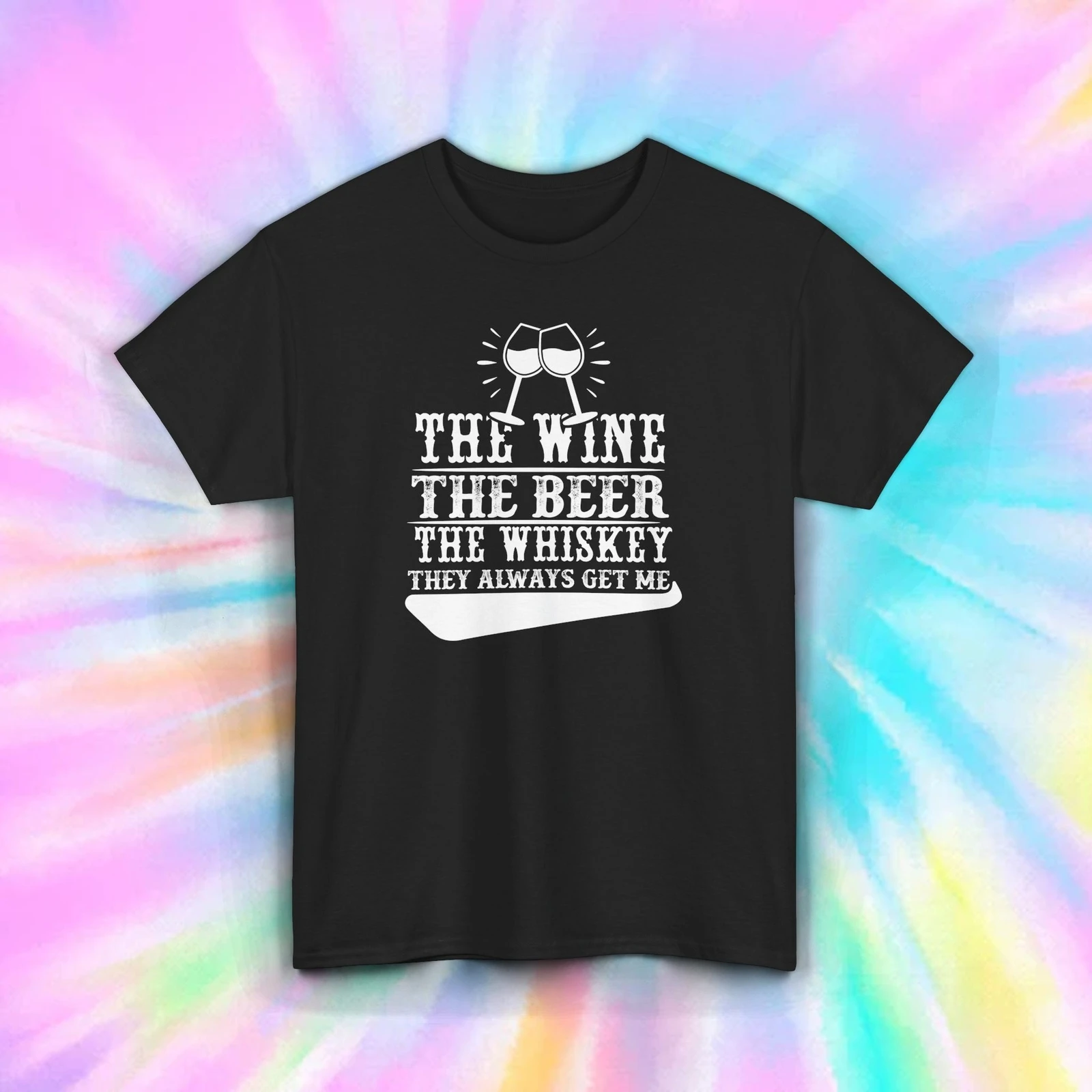 Wine To Beer Alcohol - Vin bière whisky chemise drôle alcool