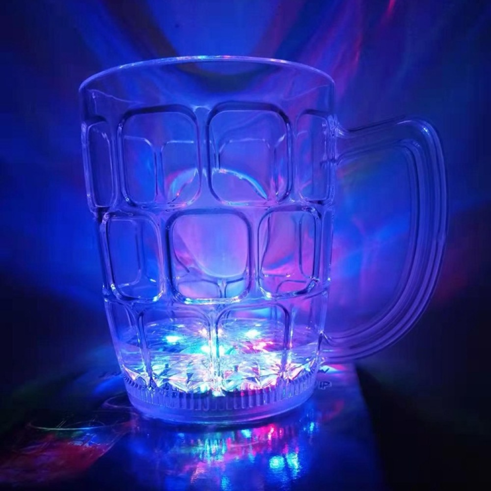 Beer Wine Up - Mug lumineux à LED à induction,