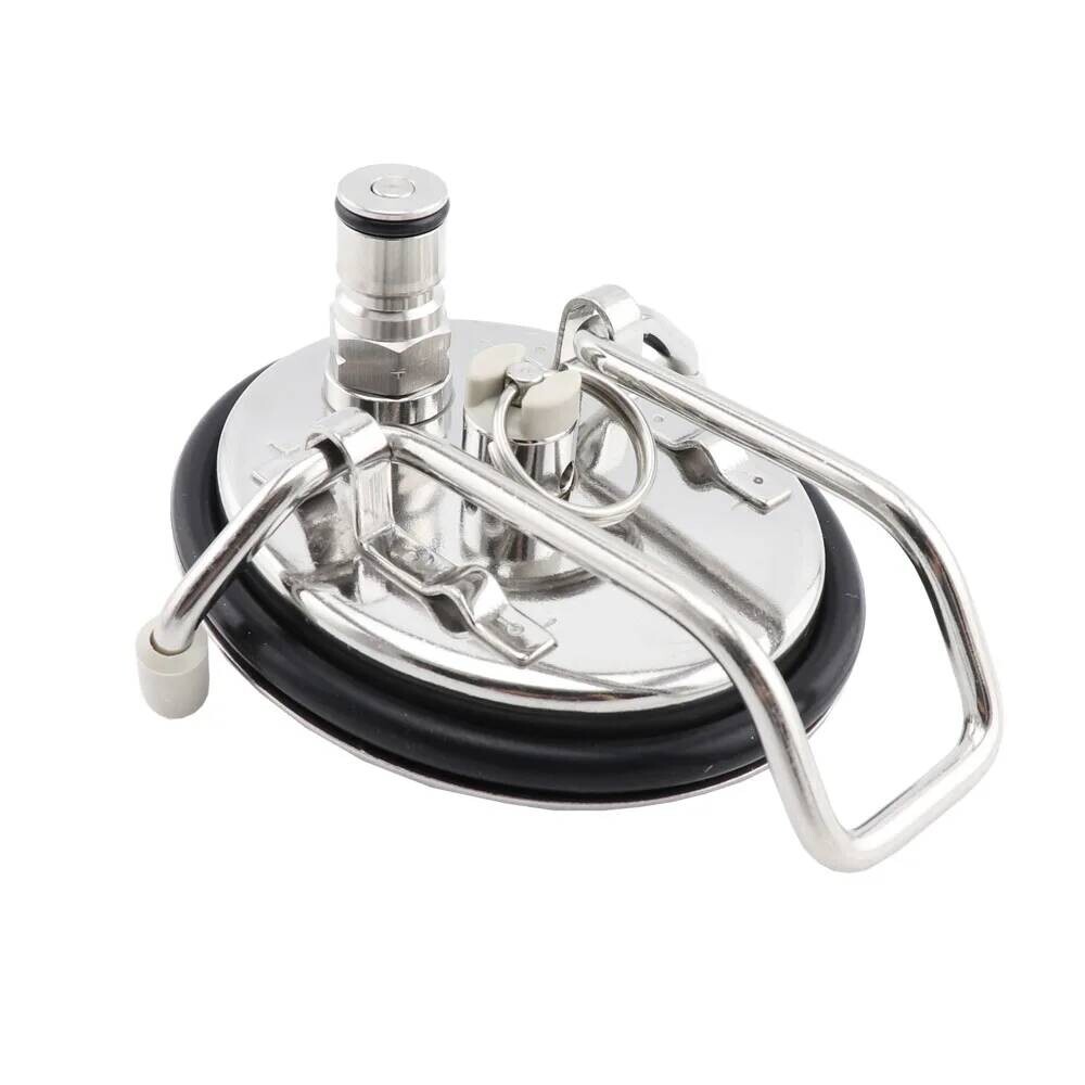 Wine Beer Type - Couvercle de carbonatation de jauge 0-90psi,