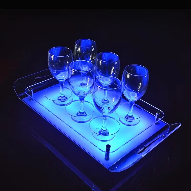 Plateau de service lumineux en - Beer Wine Up avis et prix