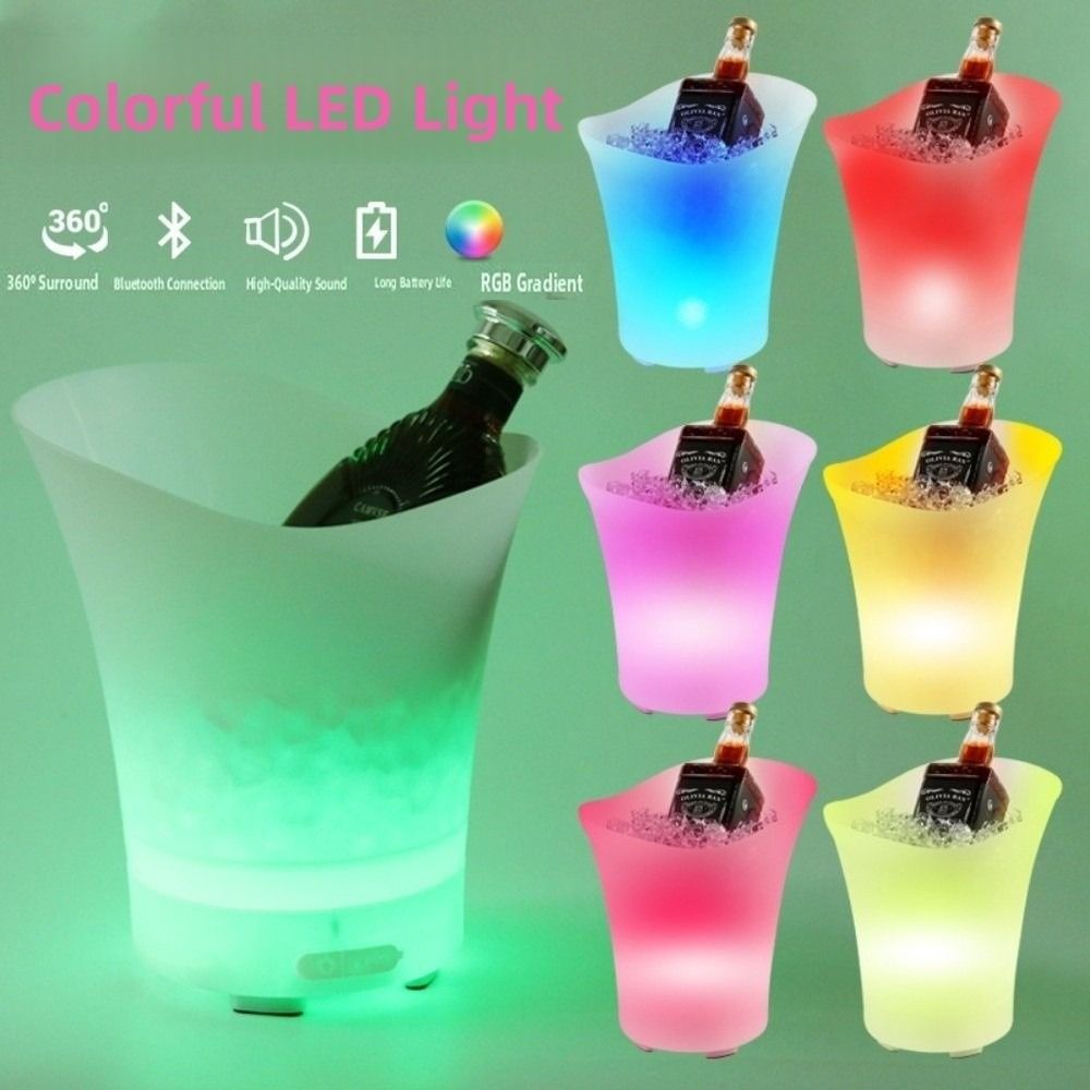 Seau à glace LED 5L 7L avec ha - Beer Wine Up avis et prix