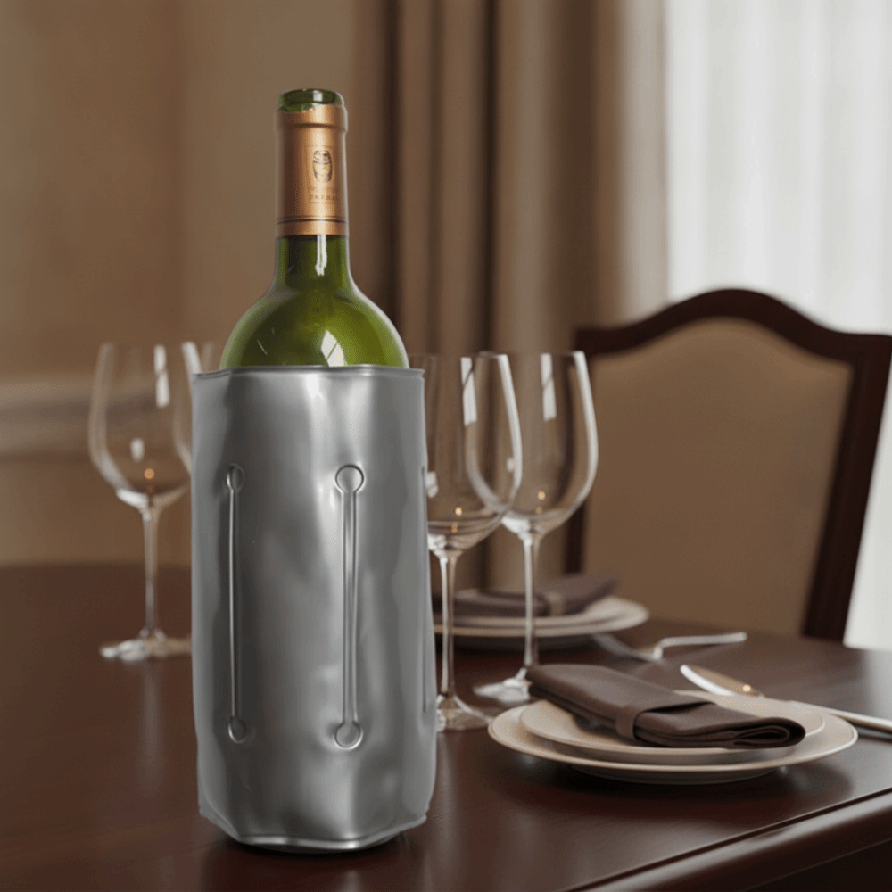 Sac isotherme réutilisable gri - Wine Chiller Sleeve avis et prix