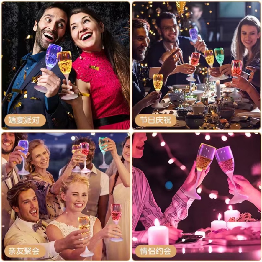 Tasses à LED automatiques à 6  - Beer Wine Up avis et prix