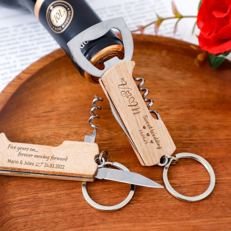 Porte-clés ouvre-bouteille ave - Wine In Beer Bottle avis et prix