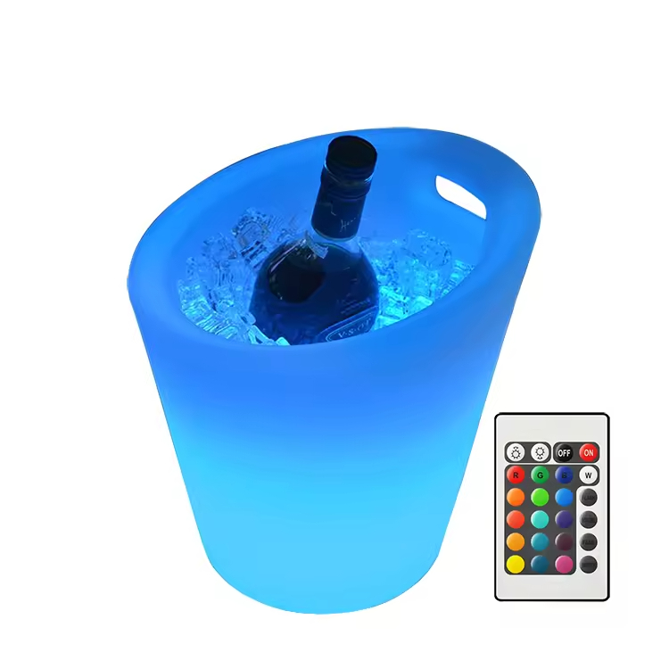 Seau à glace lumineux LED à 7  - Beer Wine Up avis et prix