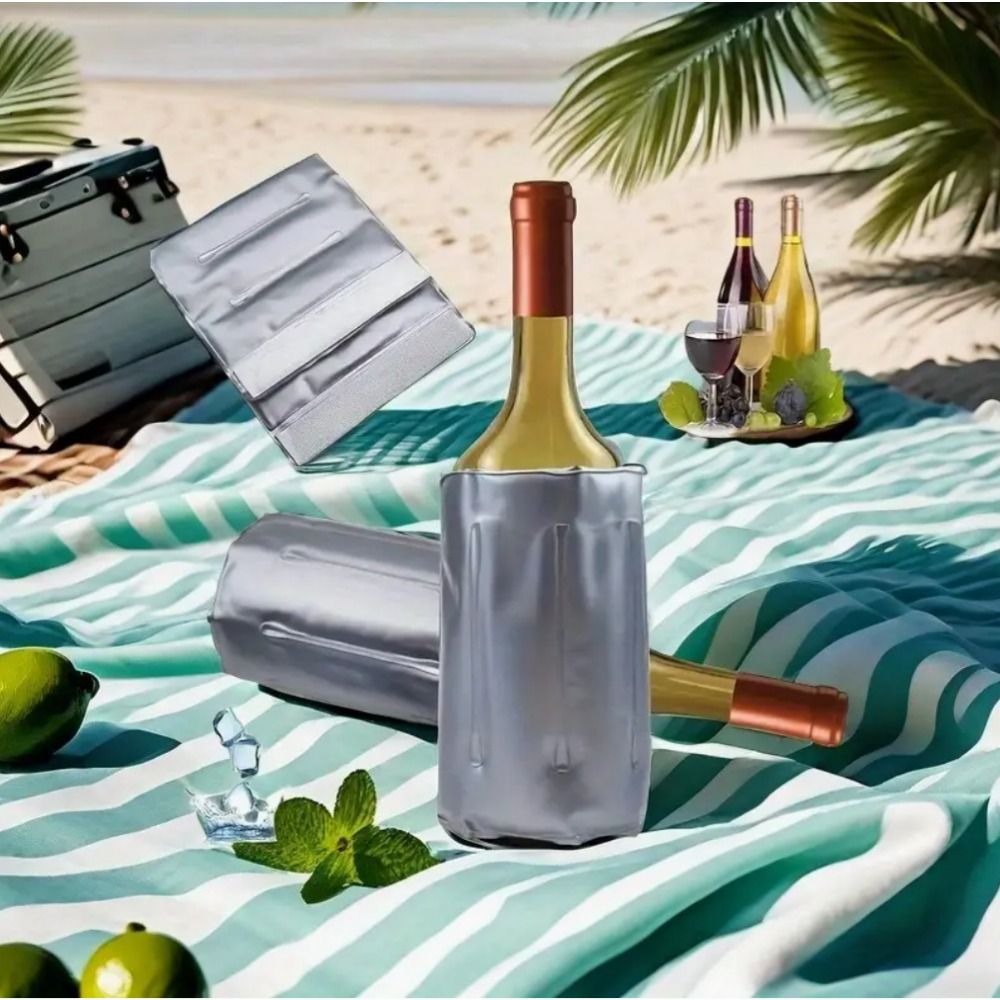 Sac isotherme réutilisable gri - Wine Chiller Sleeve avis et prix