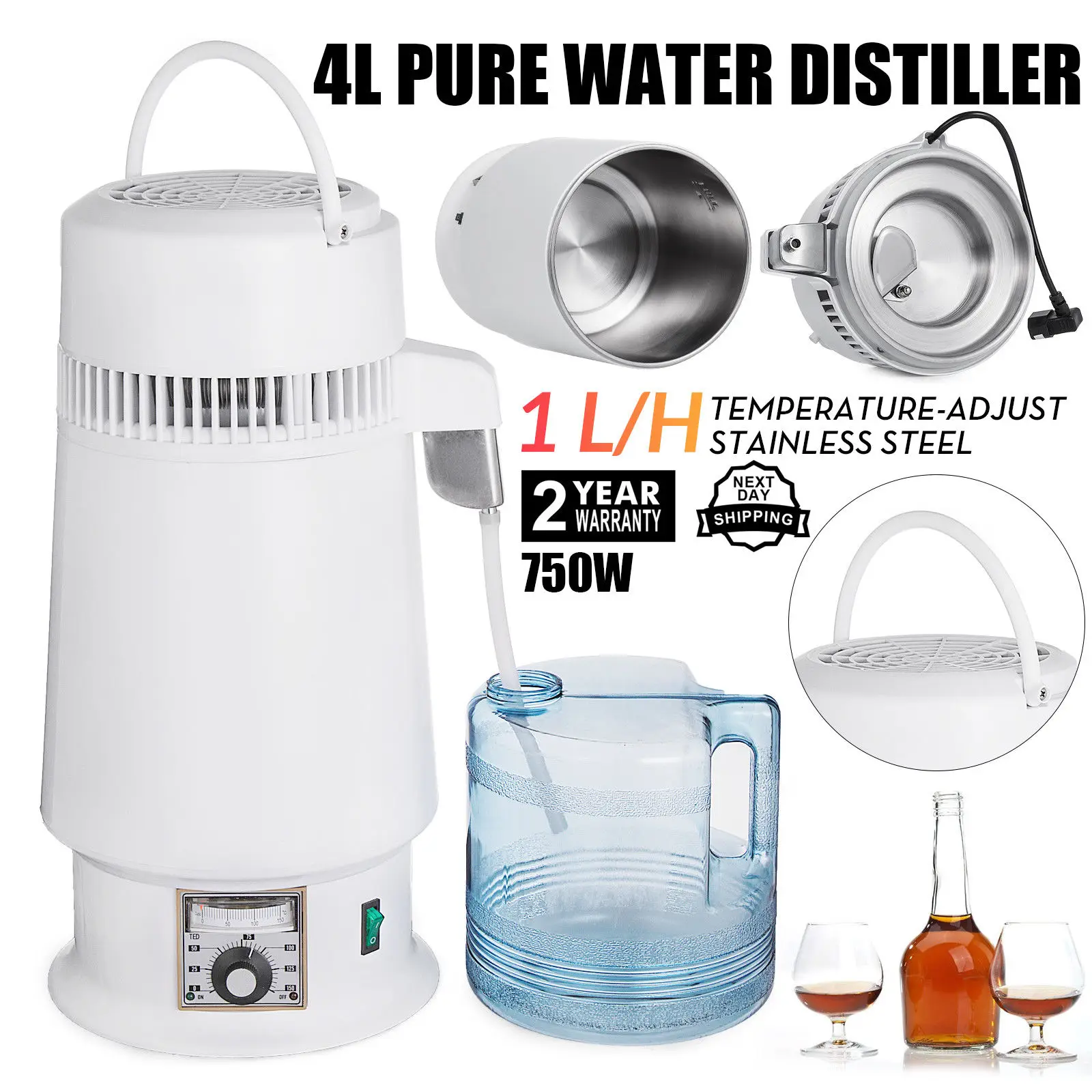 Distillateur d'alcool d'eau él - Wine To Beer Alcohol avis et prix
