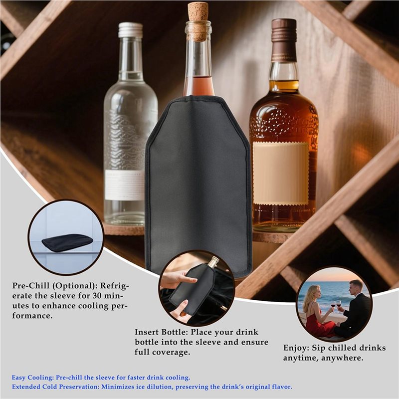 Manchon refroidisseur de boute - Wine Chiller Sleeve avis et prix