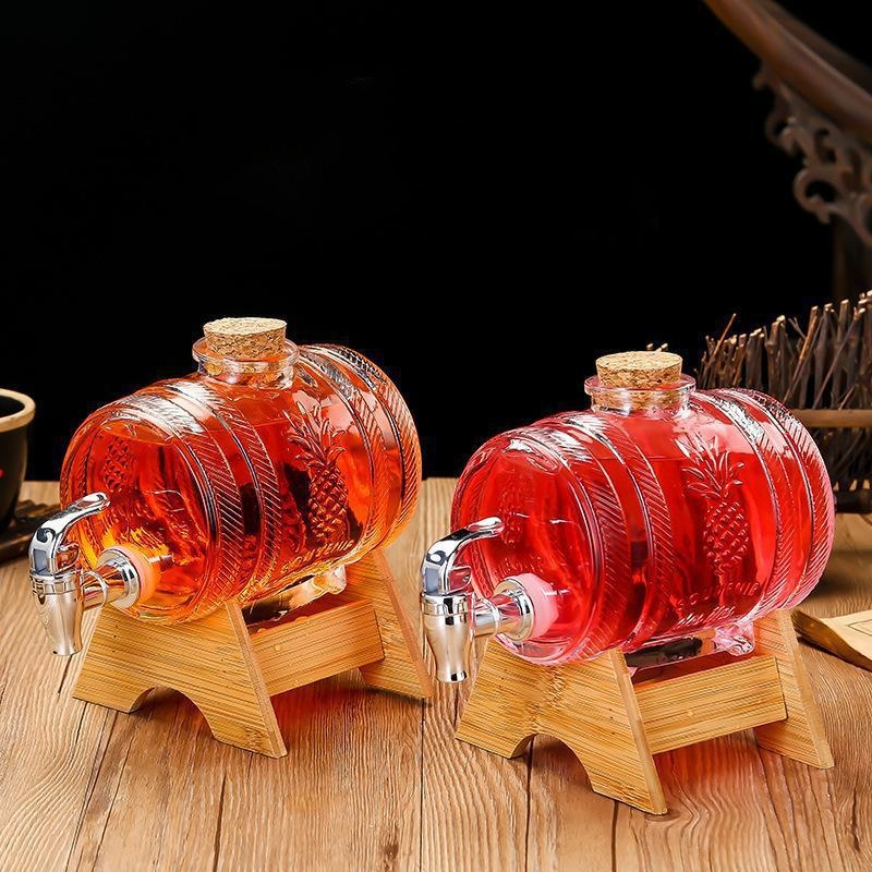 Baril de whisky en verre 1L, b - Wine To Beer Alcohol avis et prix