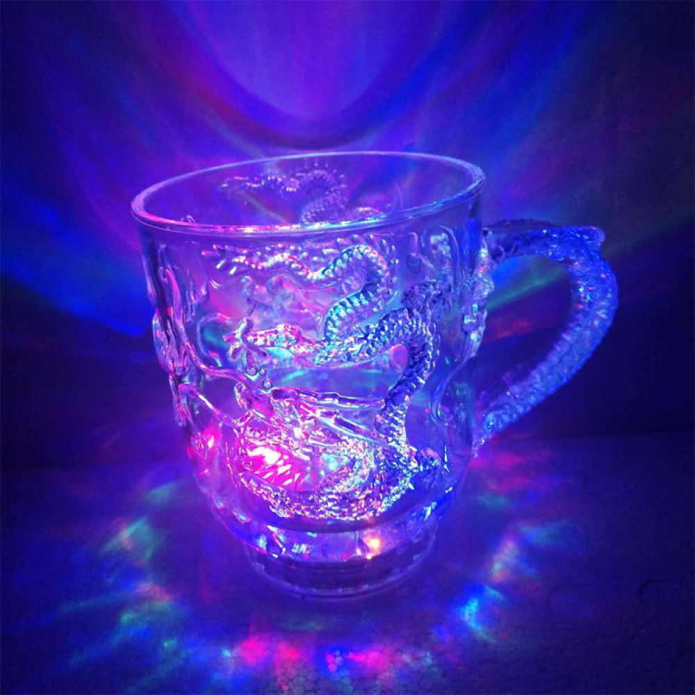 Mug lumineux à LED à induction - Beer Wine Up avis et prix