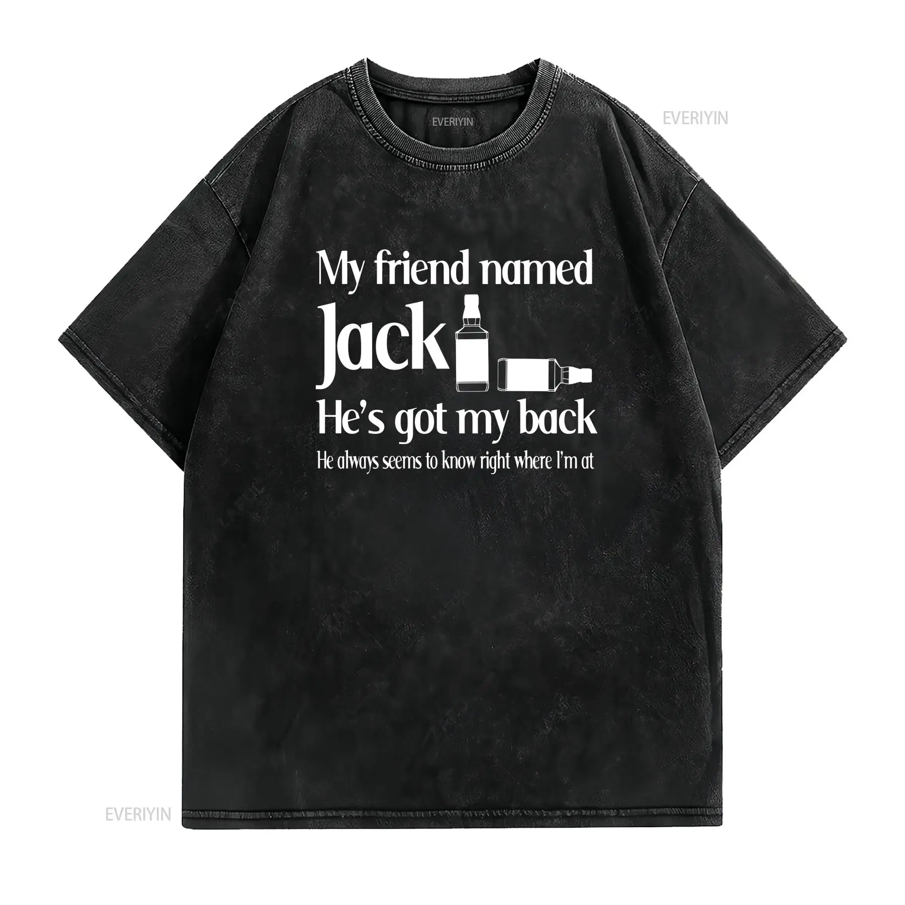 T-shirt avec paroles de chanso - Wine Beer Name avis et prix