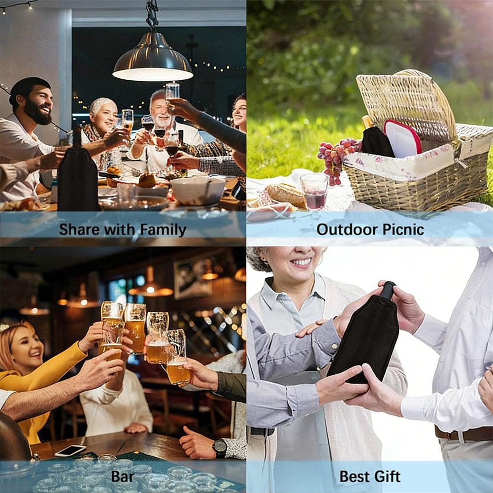Sac isotherme pour vin, sac à  - Wine Chiller Sleeve avis et prix