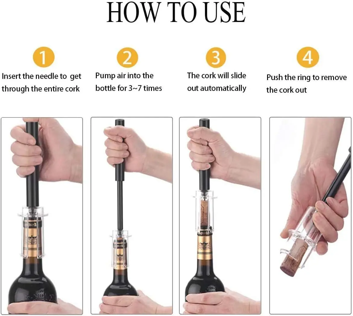 Pompe à Air ouvre-bouteille de - Wine In Beer Bottle avis et prix